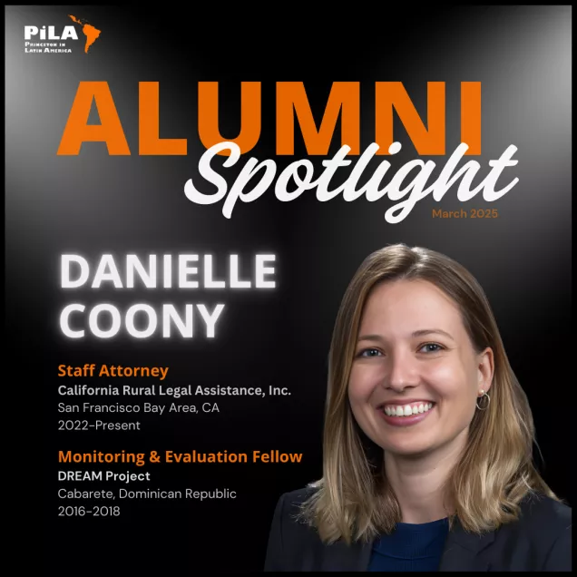 PiLA Fellow Danielle Coony