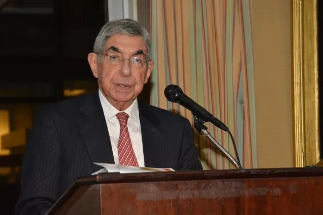 President Oscar Arias celebrates Princeton in Latin America