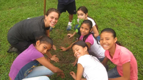 Planting a tree