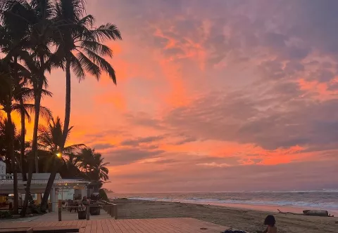 Cabarete Beach at Sunset